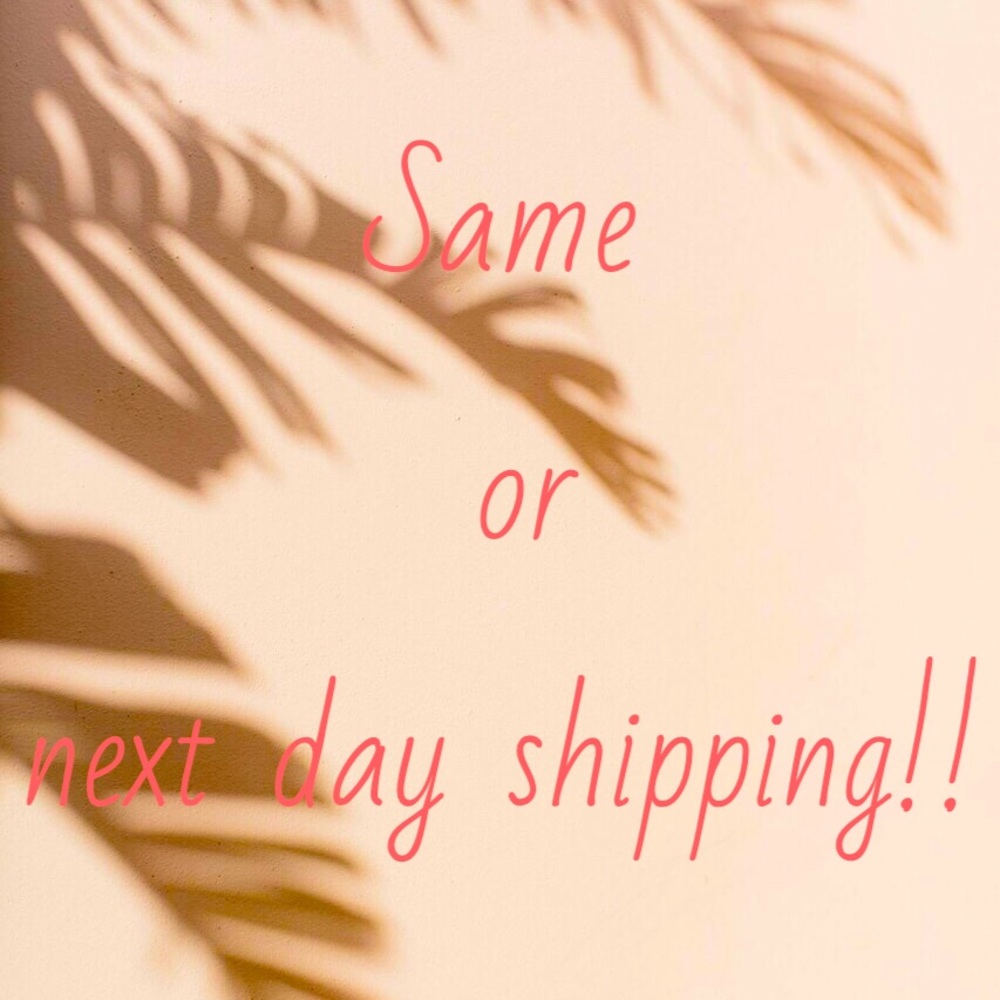 Next day shipping!!!!